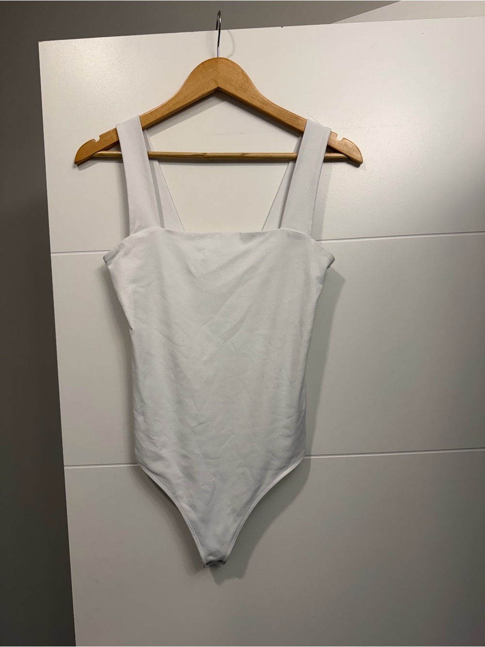 A&F Soft Matte Seamless Squareneck Bodysuit